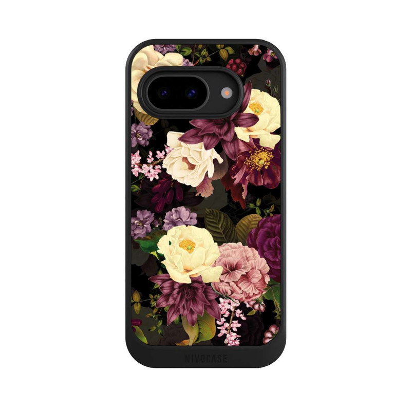 Pixel 9a NIVOcore Fleurs Sombres & Abeilles