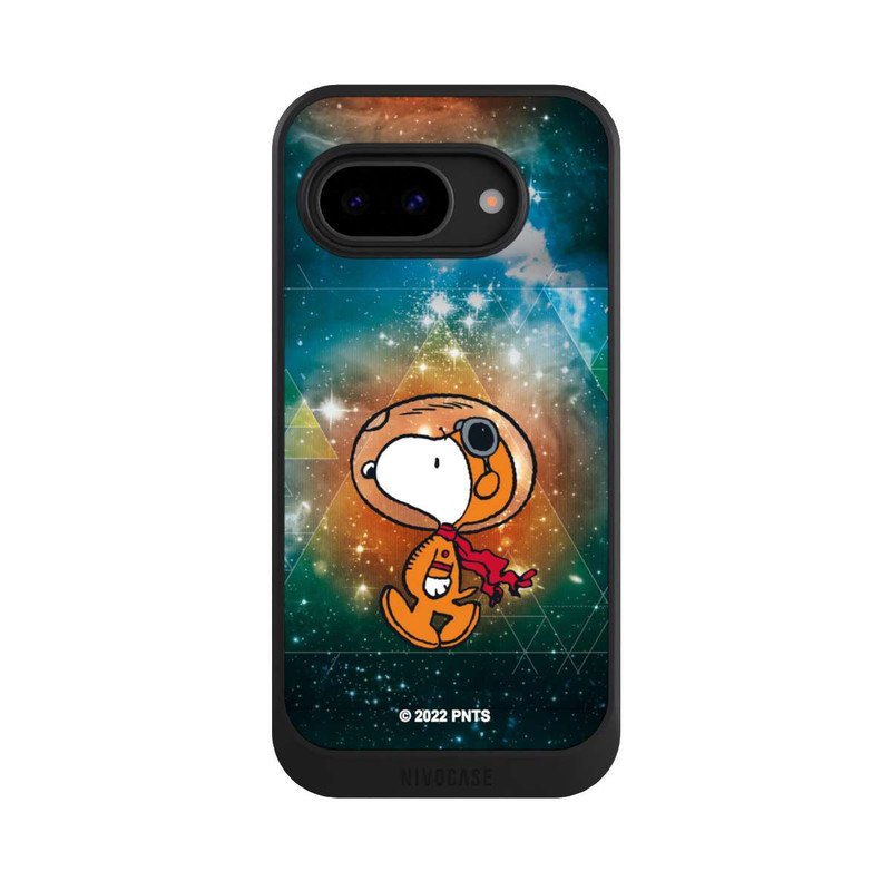 Pixel 9 a NIVOcore Snoopy Space Traveller Green