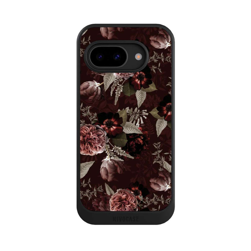 Pixel 9 a NIVOcore Winterrosen und Tulpen