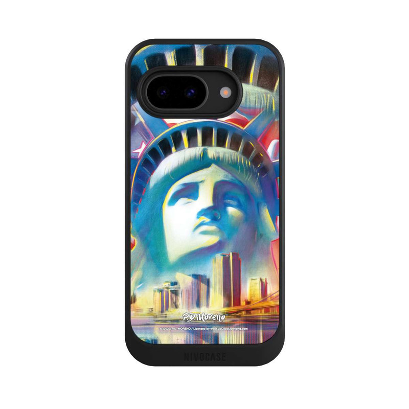 Pixel 9a NIVOcore New York Liberty Art par P.D. Moreno