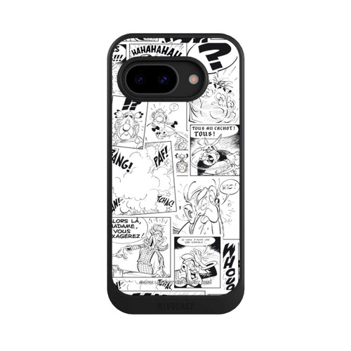 Google Pixel 9a NIVOcore BD Astérix Blanc &amp; Noir