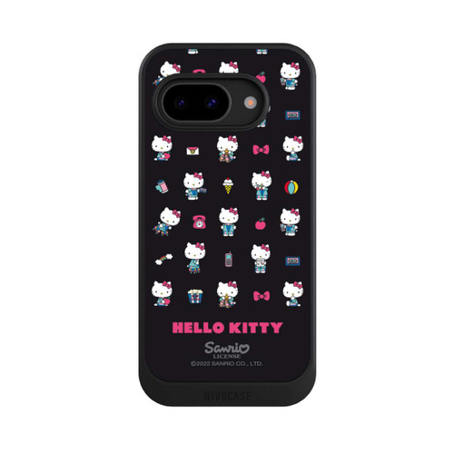Google Pixel 9a NIVOcore Hello Kitty 90s Schwarz