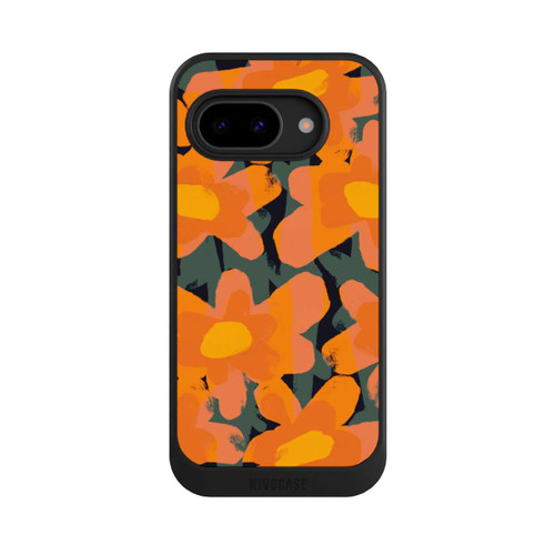 Google Pixel 9a NIVOcore Prairie Fleurie Orange