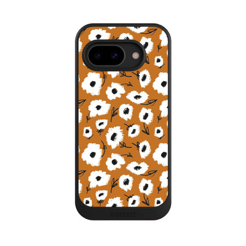 Google Pixel 9a NIVOcore Pattern Fleurs Ocres