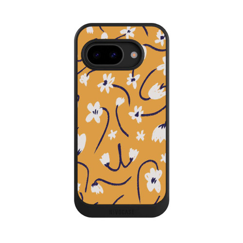 Google Pixel 9a NIVOcore Pattern Petites Fleurs Jaunes