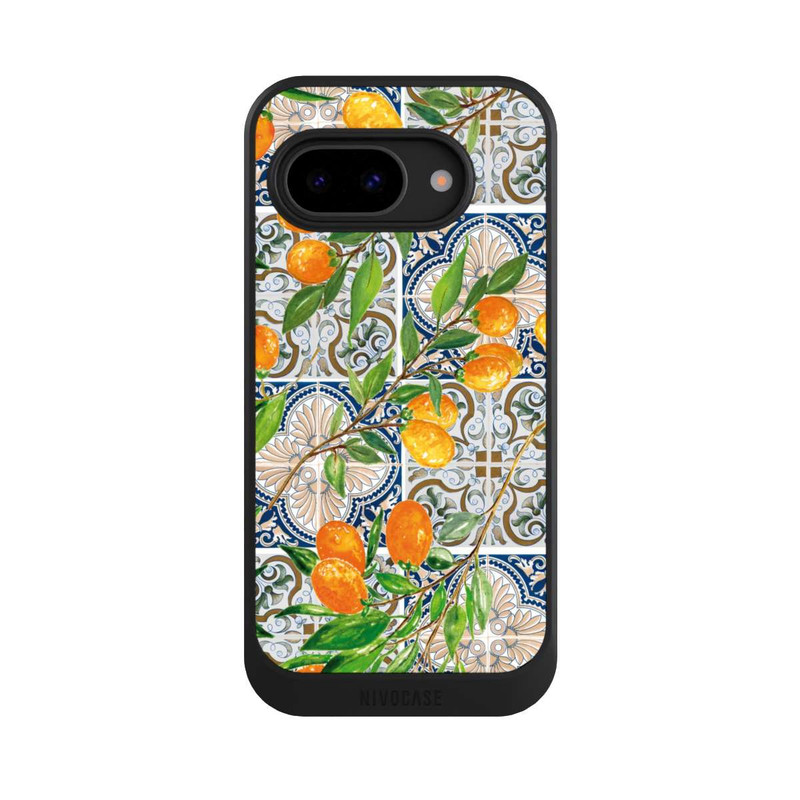Pixel 9 a NIVOcore Griechische Orangen Muster