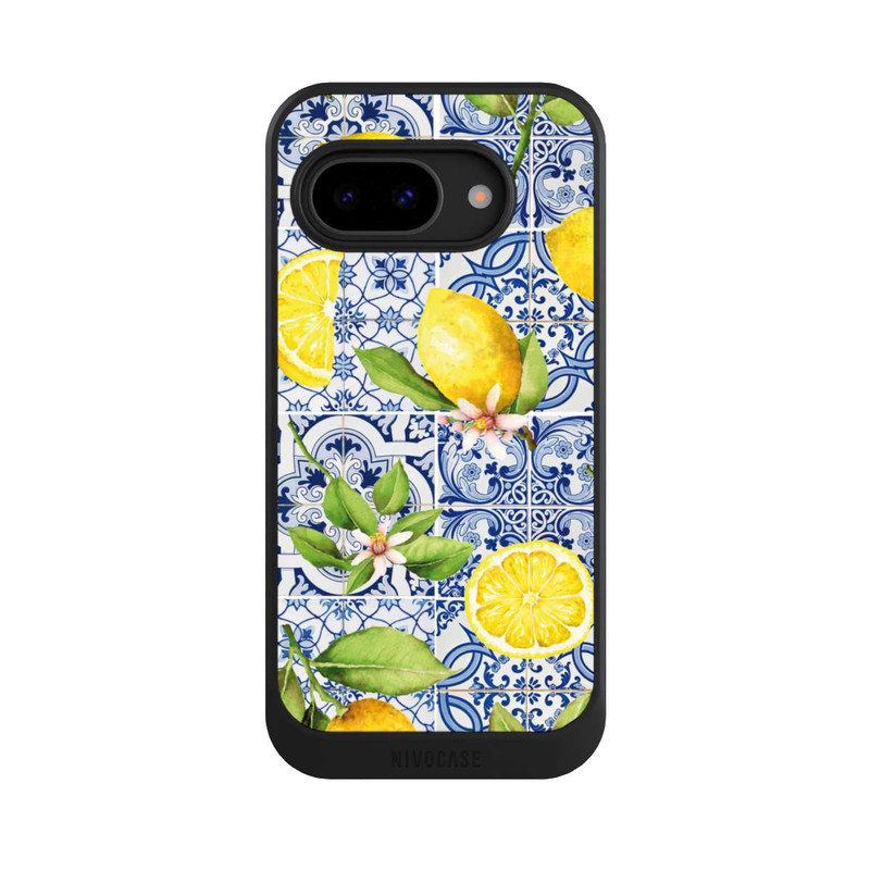 Pixel 9a NIVOcore Greek Lemon Pattern Amalfi Coast