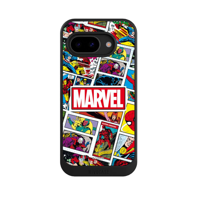 Pixel 9a NIVOcore Marvel Comic Pattern