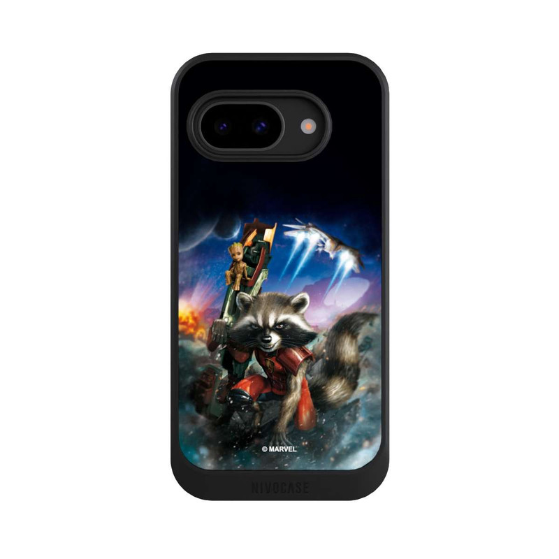 Pixel 9a NIVOcore Rocket & Baby Groot Guardians Of The Galaxy