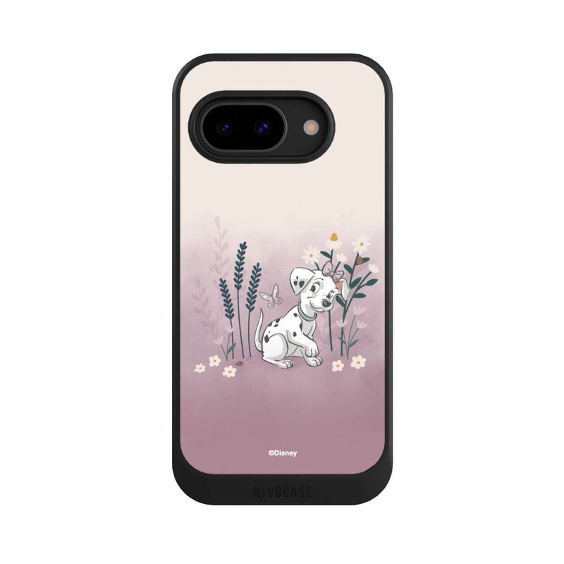 Pixel 9 a NIVOcore 101 Dalamatiner mit Blumen