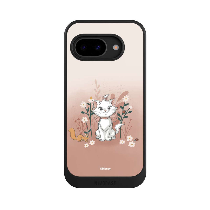Pixel 9a NIVOcore Marie avec des fleurs