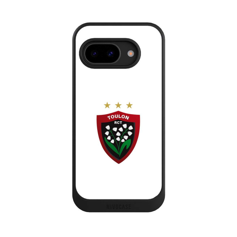Pixel 9a NIVOcore Logo RC Toulonnais Blanc