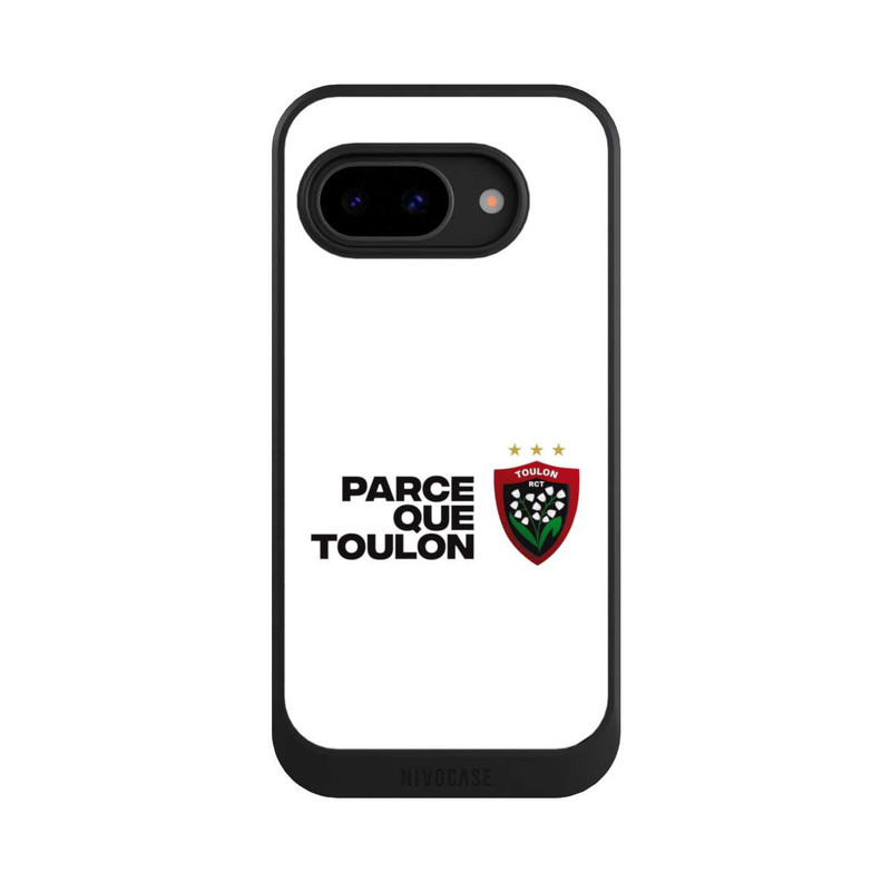 Pixel 9a NIVOcore RC Toulonnais PQT Blanc