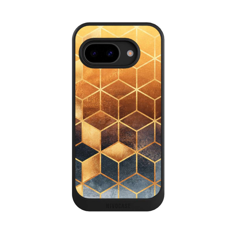 Pixel 9a NIVOcore Cubes Dorés