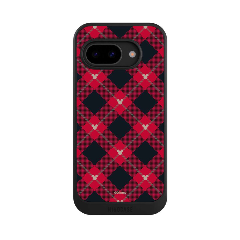 Pixel 9a NIVOcore Mickey Weihnachtsmuster Rot