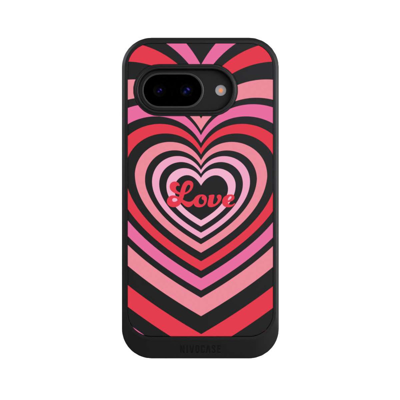 Pixel 9a NIVOcore Love Red Shades
