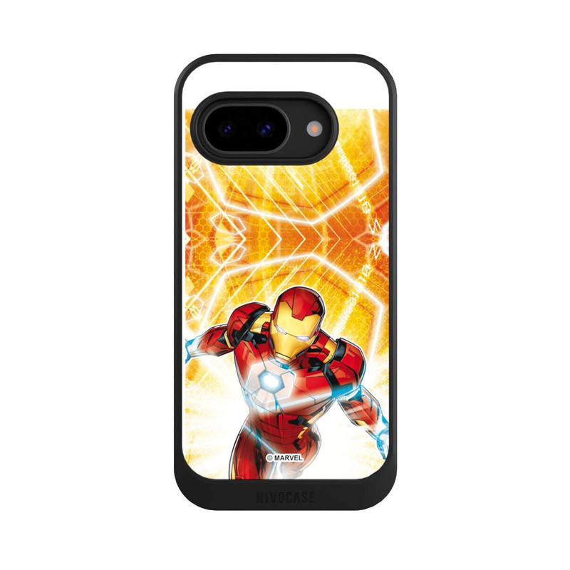 Pixel 9 a NIVOcore Iron Man on Fire