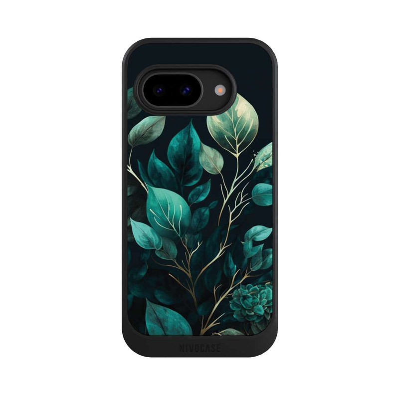 Pixel 9a NIVOcore Eucalyptus Fond Sombre