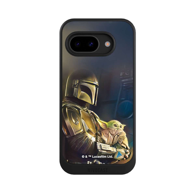 Pixel 9a NIVOcore Mandalorian and Grogu inside Ship