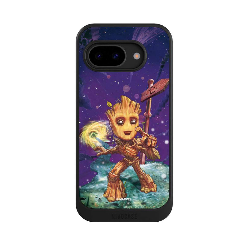 Pixel 9 a NIVOcore Baby Groot Galaxy Touch