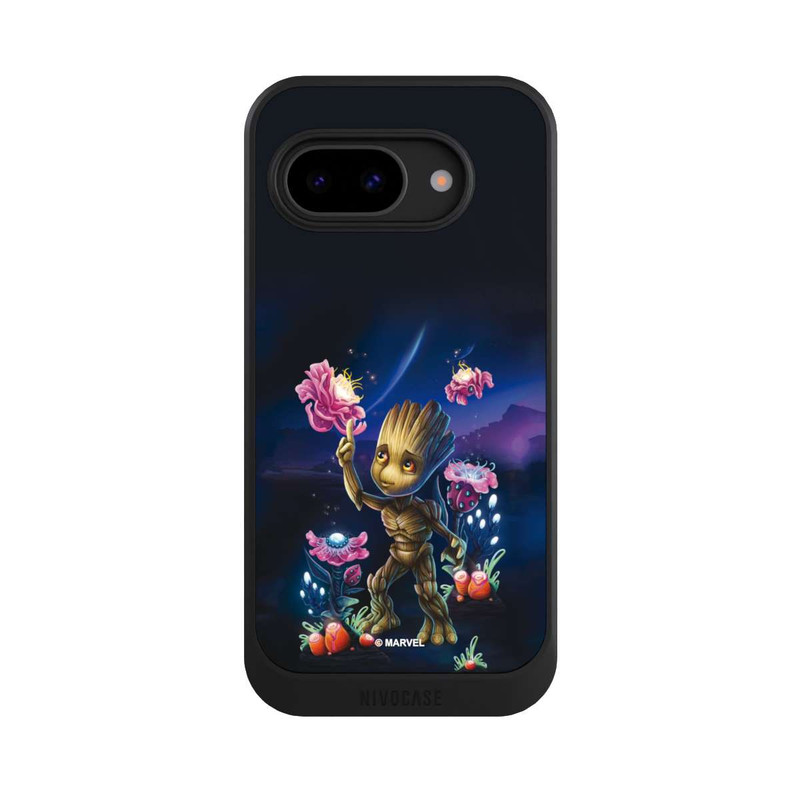 Pixel 9a NIVOcore Baby Groot Fleurs