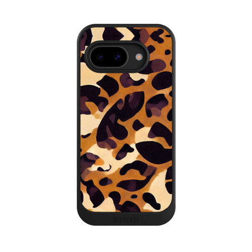 Google Pixel 9a NIVOcore motif lion marron clair