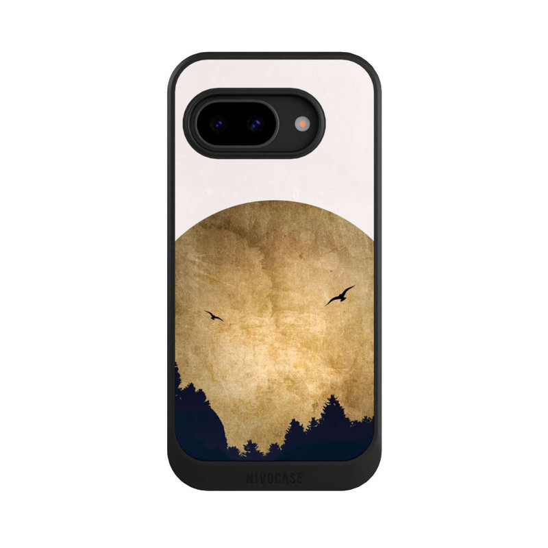 Pixel 9a NIVOcore Two Birds and Moon