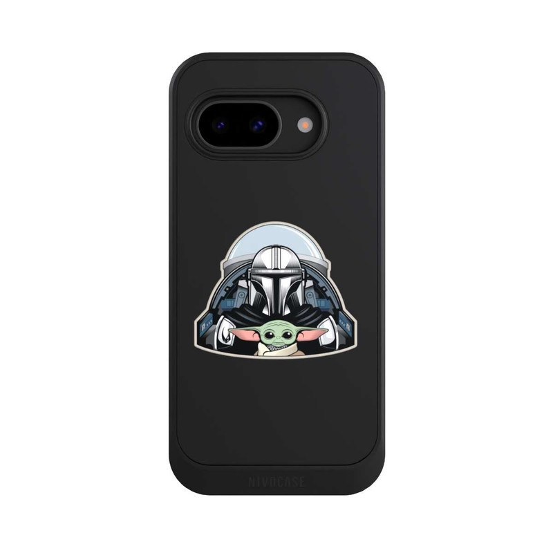 Pixel 9 a NIVOcore Mando und Grogu Transparent