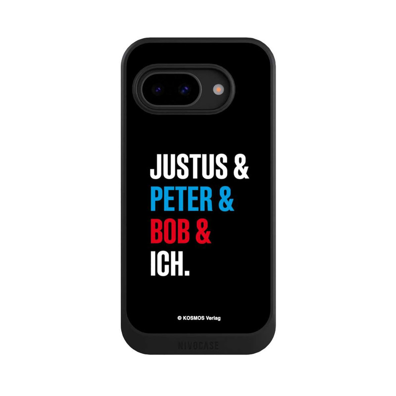 Pixel 9 a NIVOcore Justus und Peter und Bob und Ich