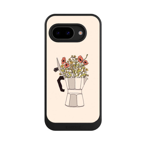 Google Pixel 9a NIVOcore Moka Blumen