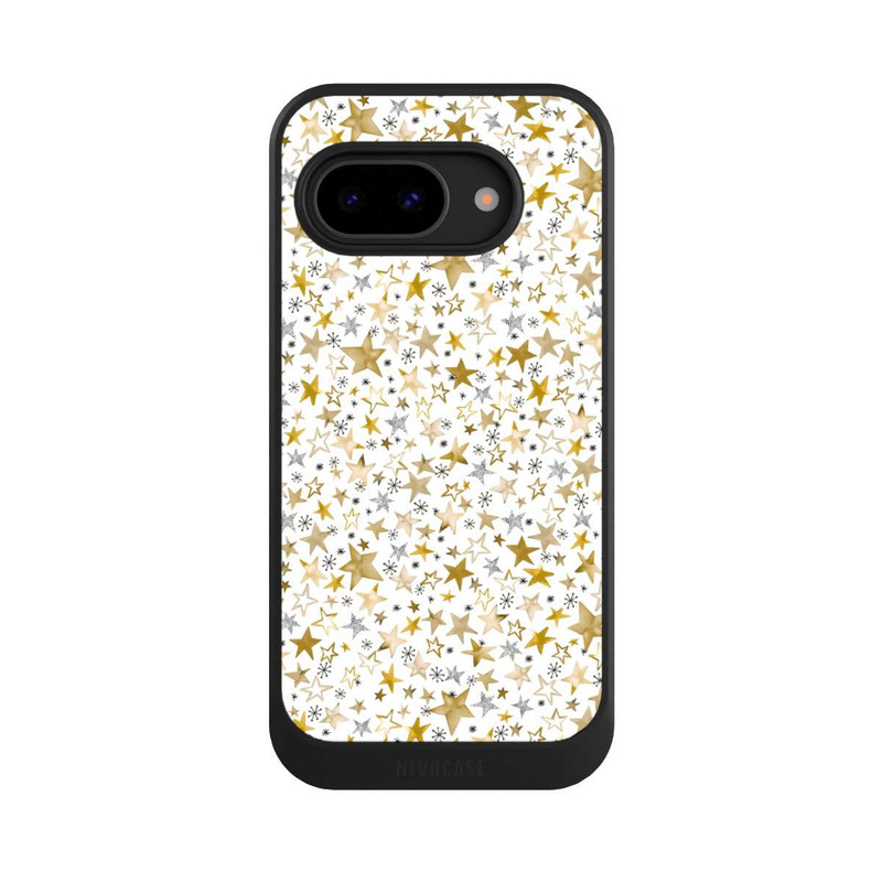 Pixel 9 a NIVOcore Winter Stars Gold
