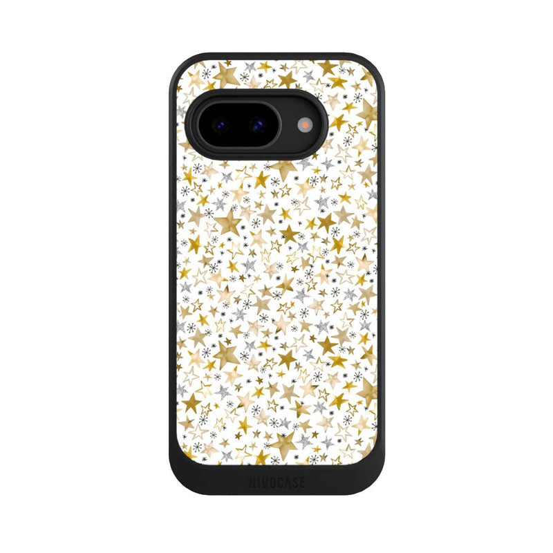 Pixel 9a NIVOcore Winter Stars Gold