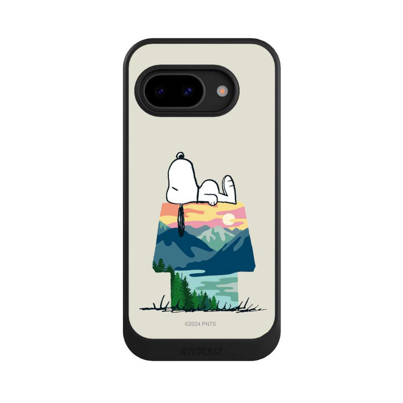 Pixel 9a NIVOcore Snoopy Camping Hütte