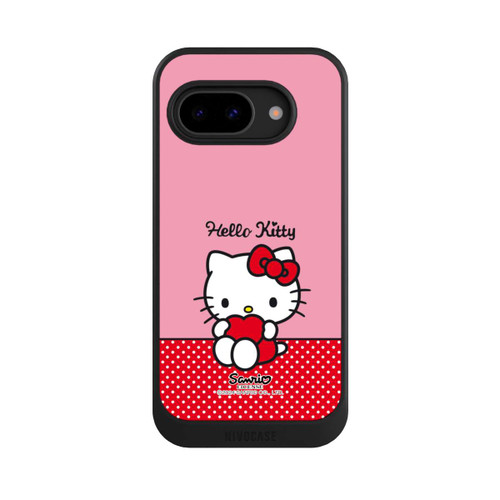 Google Pixel 9a NIVOcore Hello Kitty sitzend mit Herz