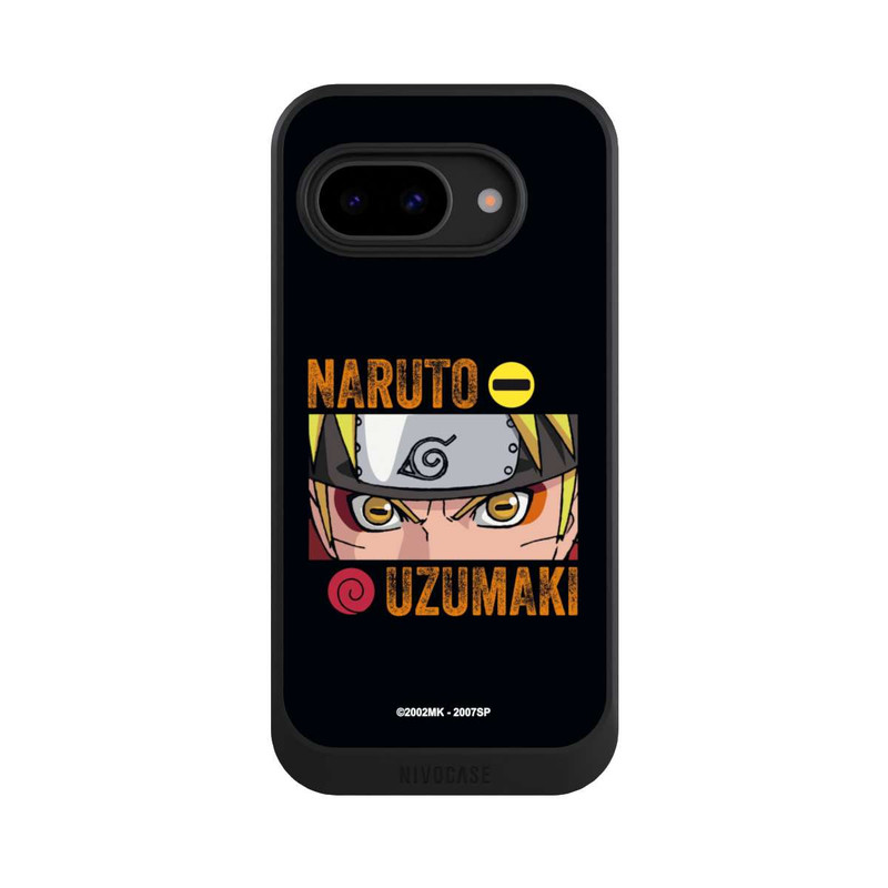 Pixel 9a NIVOcore Naruto Uzumaki Gros plan
