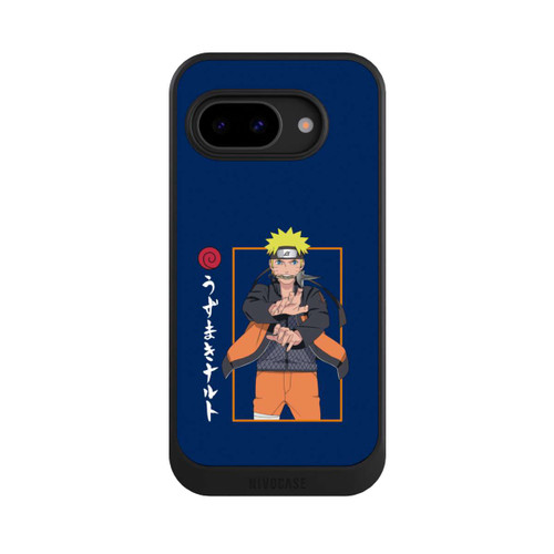 Google Pixel 9a NIVOcore Naruto Kampfposition Blau