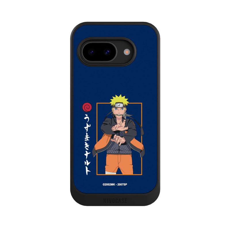Pixel 9a NIVOcore Naruto Position de Combat bleu