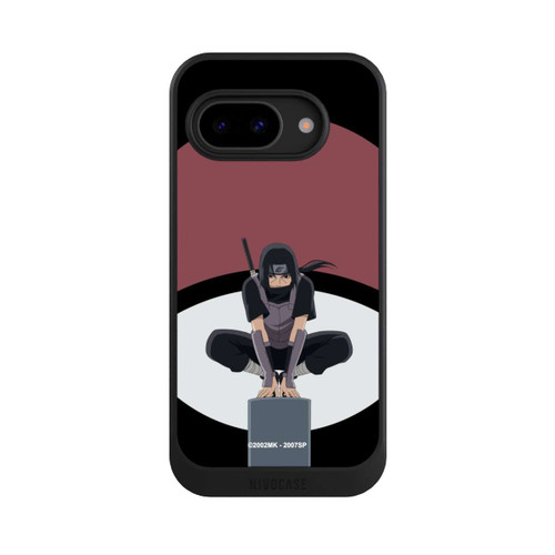 Google Pixel 9a NIVOcore Itachi Uchiha Symbol schwarz