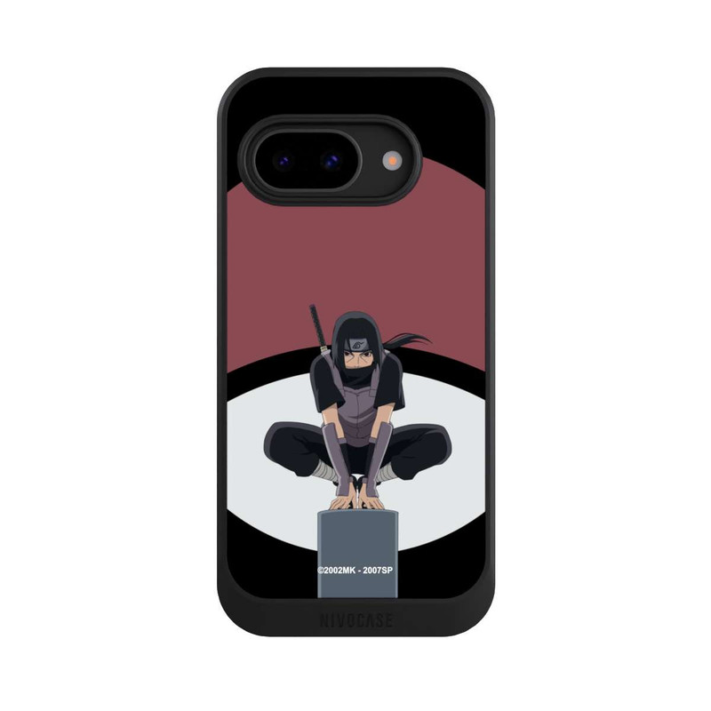 Pixel 9a NIVOcore Symbole Itachi Uchiha noir