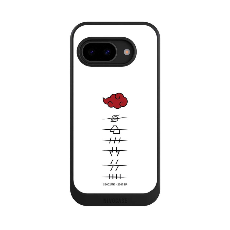 Pixel 9a NIVOcore Symboles blancs des membres d'Akatsuki