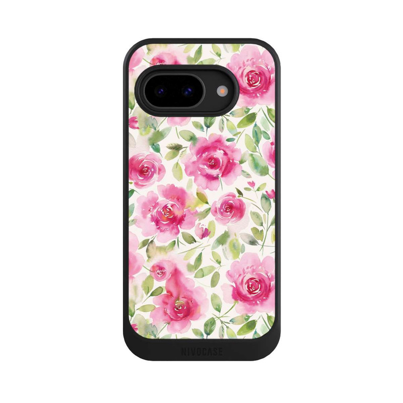Pixel 9a NIVOcore Aquarell Frische Rosen