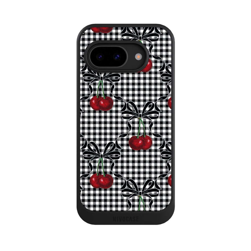 Pixel 9a NIVOcore Motif cerise noir