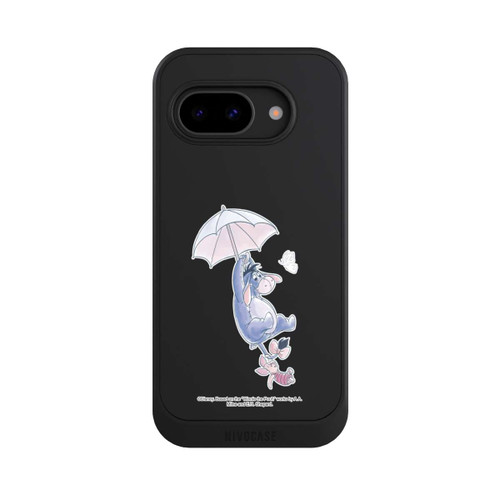 Google Pixel 9a NIVOcore Winnie Pooh Eeyeore Find Happiness Transparent