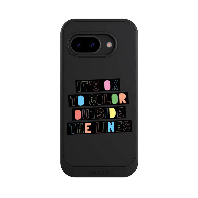 Pixel 9a NIVOcore Color Outside The Line Transparent