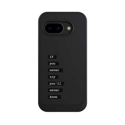 Google Pixel 9a NIVOcore If You Try Black Transparent