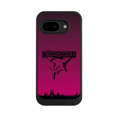 Google Pixel 9a NIVOcore Kölner Haie Skyline Pink