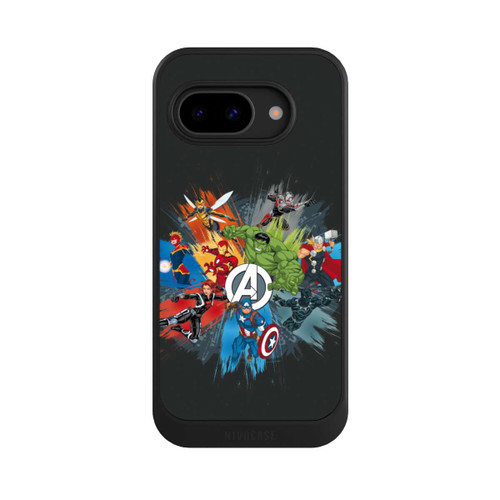 Google Pixel 9a NIVOcore Marvel's Avengers Black