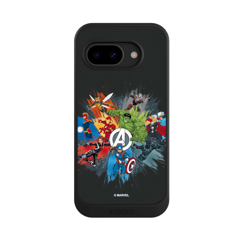 Pixel 9a NIVOcore Marvel's Avengers Black