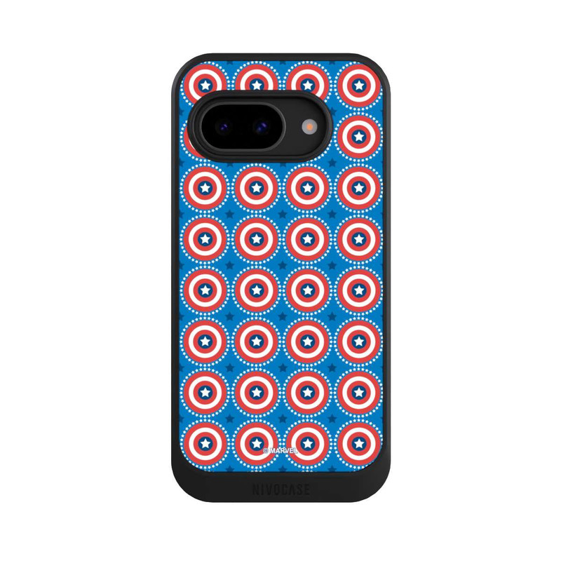 Pixel 9a NIVOcore Captain American Shield Pattern