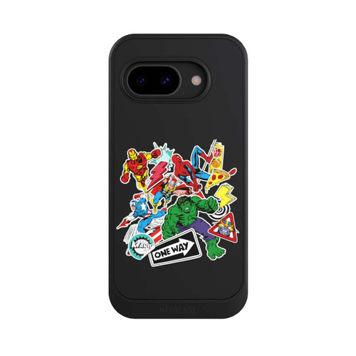 Google Pixel 9a NIVOcore Capitan American Shield Transparent